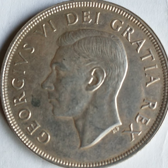 1949 Canada Silver Dollar - Picture 2 of 2